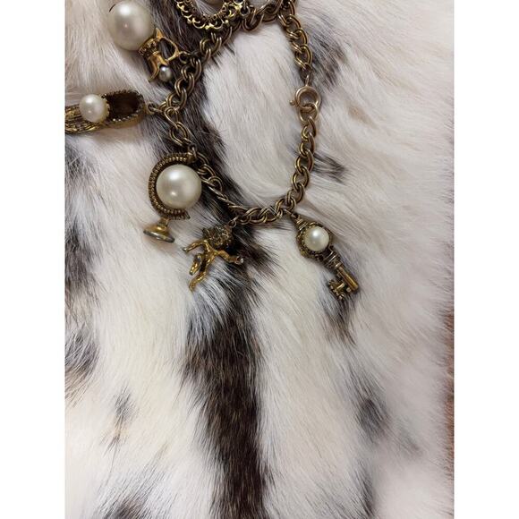 B7 Circo Victorian Style Charm Bracelet Vintage Rare Statement Collector Royal - Picture 3 of 12